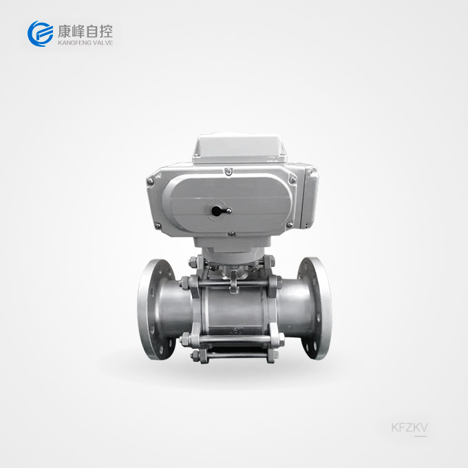 電動(dòng)三片式法蘭球閥