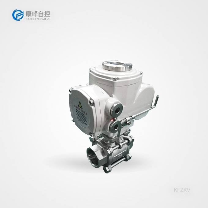電動(dòng)三片式絲扣球閥