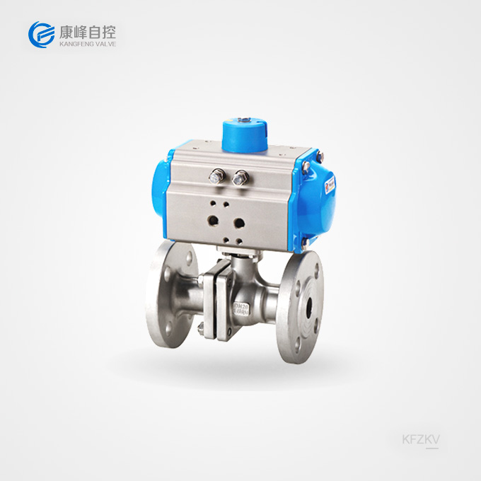 氣動(dòng)法蘭球閥